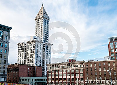 Smith Tower Editorial Stock Photo