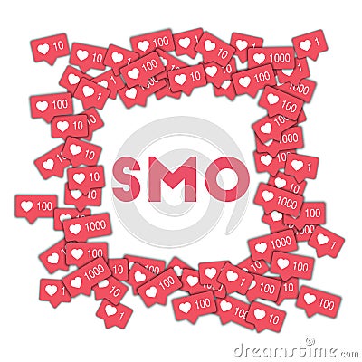 SMO. Vector Illustration