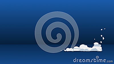 Smoke Animation from Fast Movement. Animation Element for Game. Cartoon  Steam Clouds. Loop Blue Animation. Stock Footage - Video of design,  cartoon: 146151646