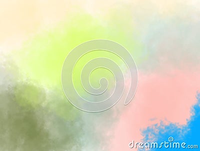 smoke background with mixed color Stock Photo