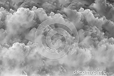 Smoke dust dirty clouds fog air pollution form industry cover effect for background Stock Photo