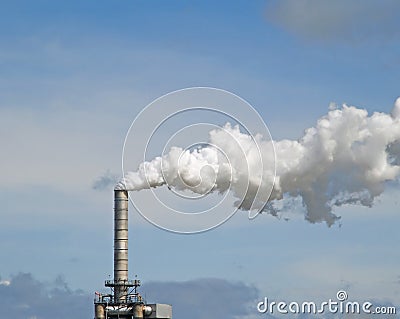 Smoke stack Stock Photo