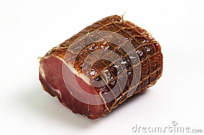 Smoked pork meat Stock Photo