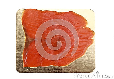 Smoked trout Stock Photo