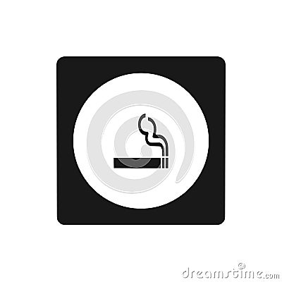 Smoking icon,sing,illustration Cartoon Illustration