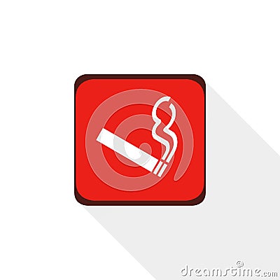 Smoking icon,sing, illustration Cartoon Illustration