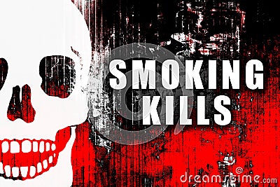 Smoking Kills Stock Photo