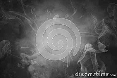 Smoky abstract background Stock Photo