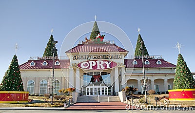 Smoky Mountain Opry - Pigeon Forge, Tennessee Editorial Stock Photo