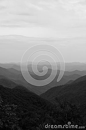 Smoky Mountains Stock Photo