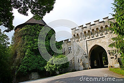 Smolenice castle Stock Photo