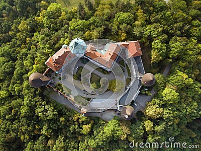 Smolenice castle, Slovakia Stock Photo