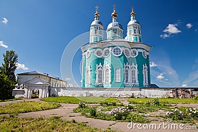 Smolensk, Assumption Cathedral Stock Photo