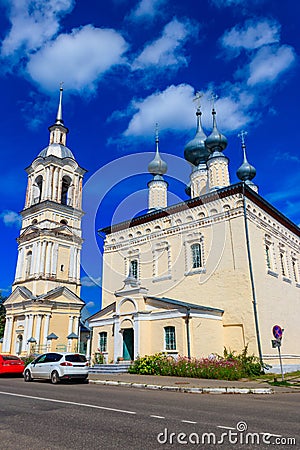 Smolensk church in Suzdal, Russia Editorial Stock Photo