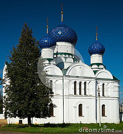 Smolensky church uglich Stock Photo
