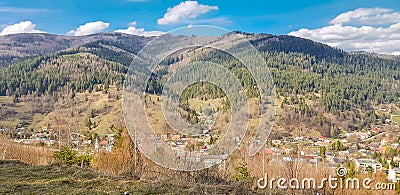 The Beautiful Landscape of Smolnik, Slovakia Editorial Stock Photo