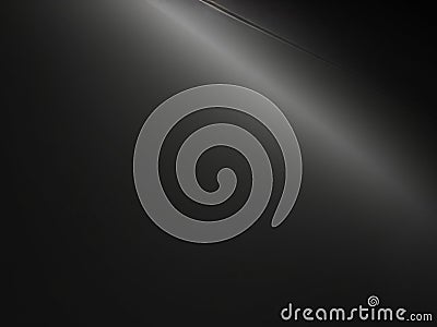 Smooth black gradient background Stock Photo