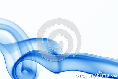 Smooth blue background Stock Photo