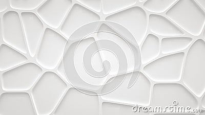 Smooth fractal noise striped waves on the surface. Bright, milky background Stock Photo