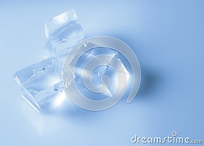 Ice cubes Stock Photo