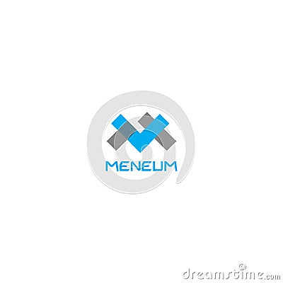 A smooth, professional name that hints at the word 'benefit'. Possible uses: A wealth management firm. Vector Illustration