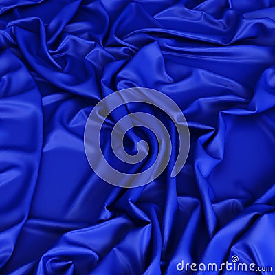 Smooth satin drapery Stock Photo