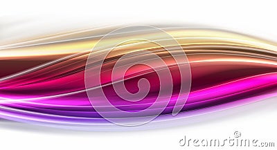 Smooth vivid warm color flows Stock Photo