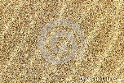 smooth waves of sand the desert texture Stock Photo