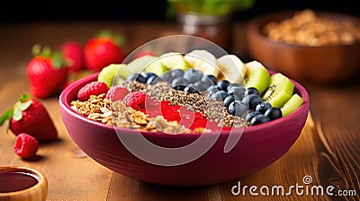 smoothie fruit vegan food Cartoon Illustration