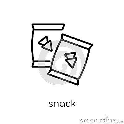 Snack icon from Birthday and Party collection. Vector Illustration