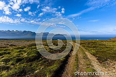 2021_08_10_snaefellsnes landscape and clouds 6 Stock Photo