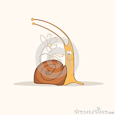 Snail Vector Illustration