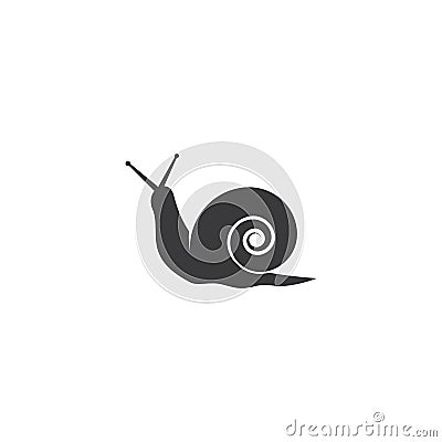 Snail logo Vector Illustration