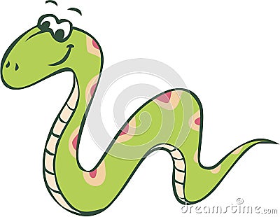 a snake Vector Illustration