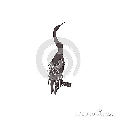 Snake bird design vector illustration, Creative Snake bird logo design concept template, symbols icons Vector Illustration