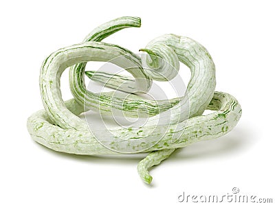 Snake gourd Stock Photo