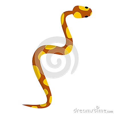 Snake icon, cartoon style Cartoon Illustration