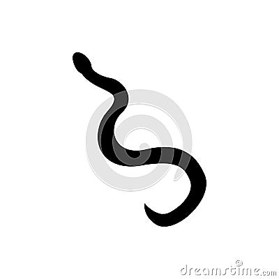 Snake icon vector. cobra illustration sign. anaconda symbol or logo. Vector Illustration