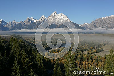 Snake River Overlook Stock Photo