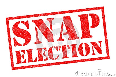 SNAP ELECTION Stock Photo