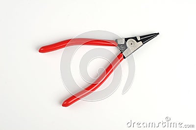 Snap ring pliers Stock Photo