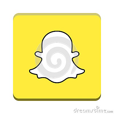 Snapchat icon Vector Illustration