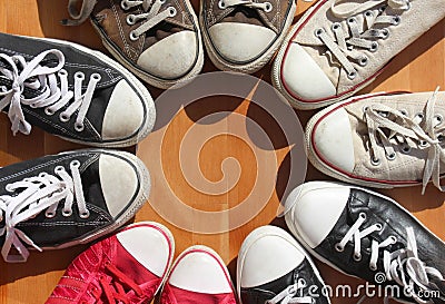 Sneakers Stock Photo