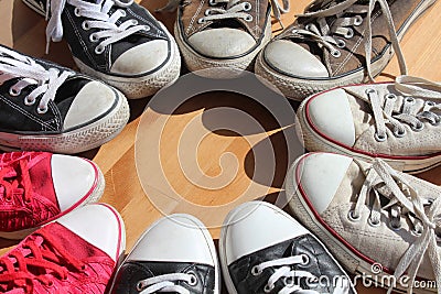 Sneakers Stock Photo