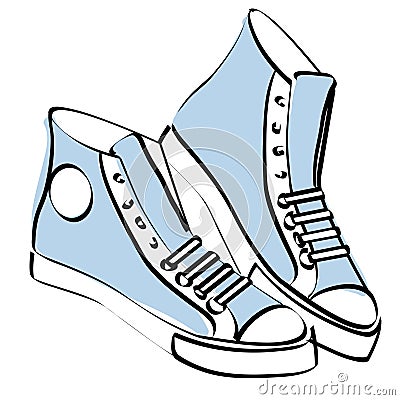 Sneakers vector Vector Illustration