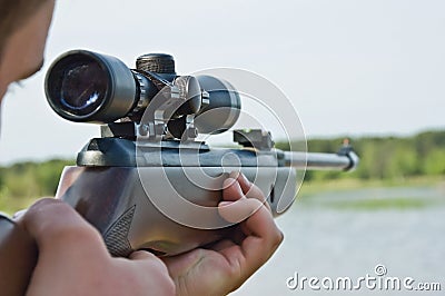 Sniper Stock Photo