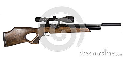 Sniper Rifle Stock Photo