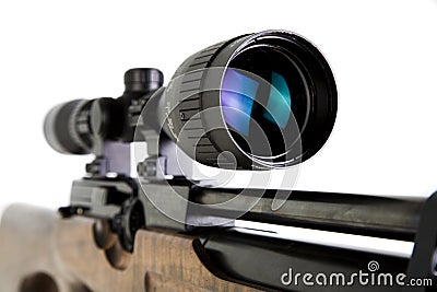 Sniper Rifle Stock Photo