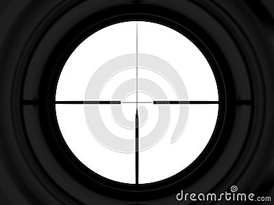 Sniper scope Stock Photo