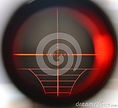 Sniper scope Stock Photo